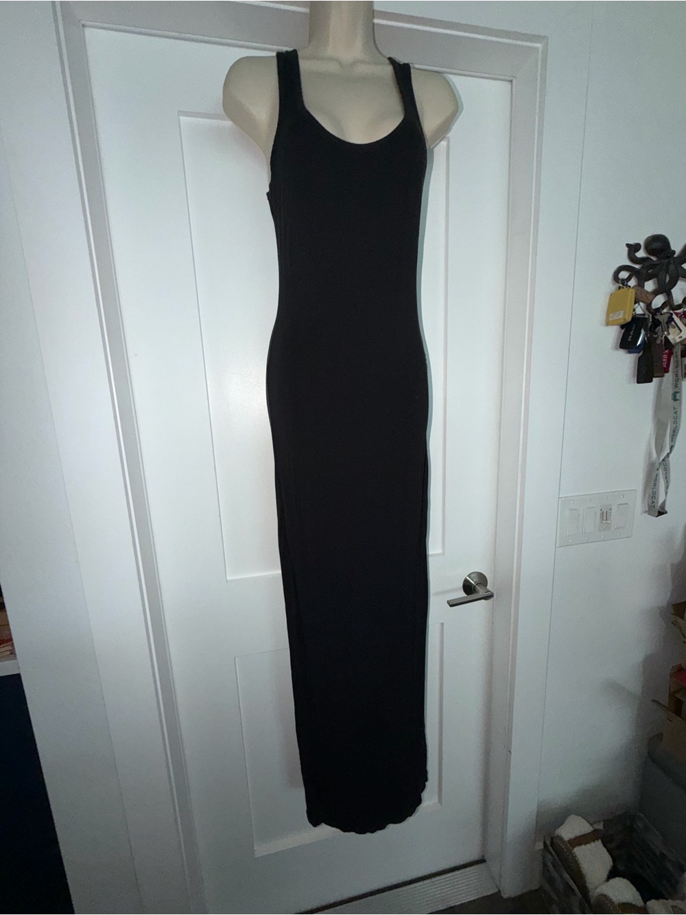 Victoria's Secret Black Maxi Dress fits Size Medium marked xs
